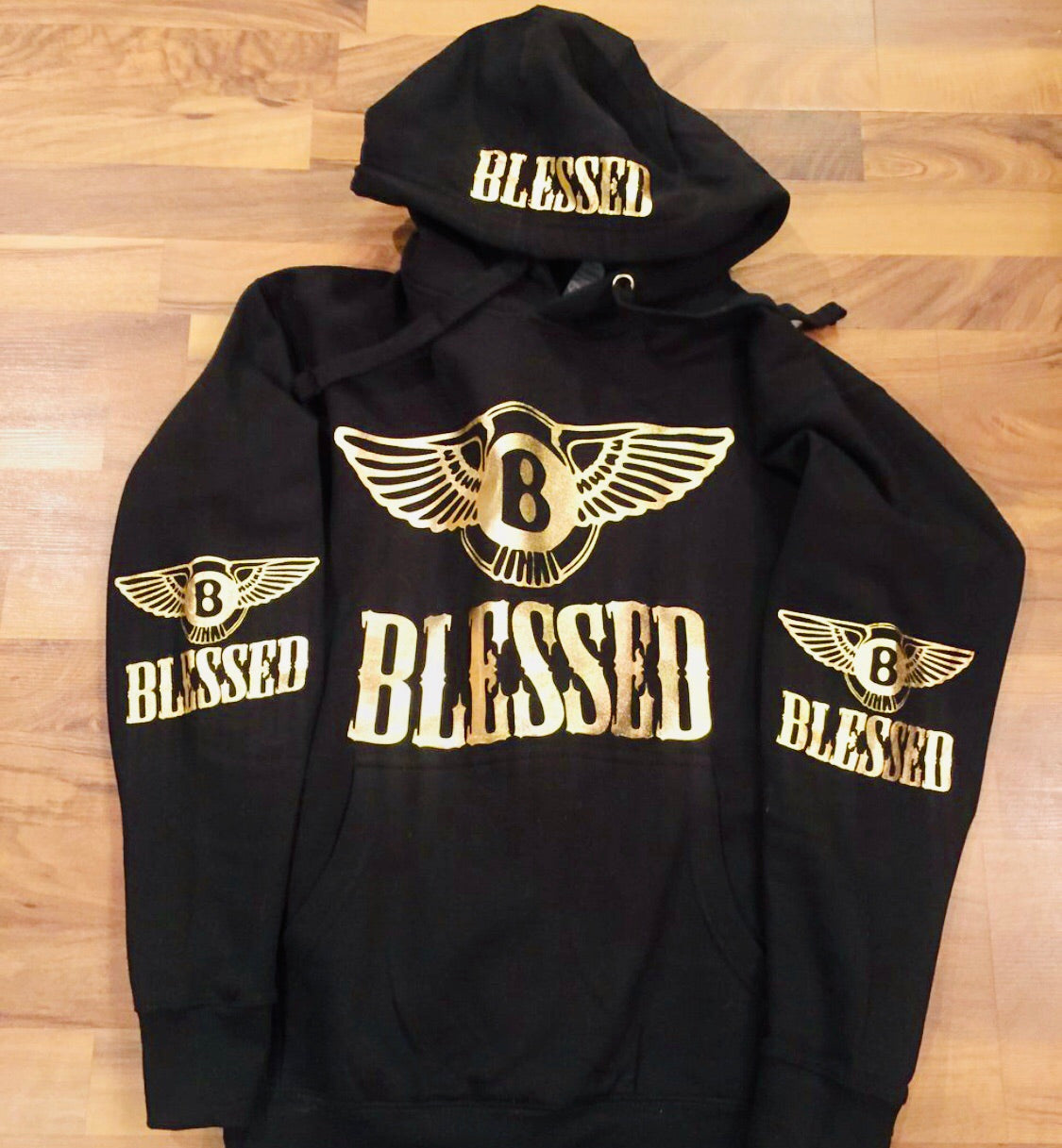 BLESSED WINGED TANK or HOODIE