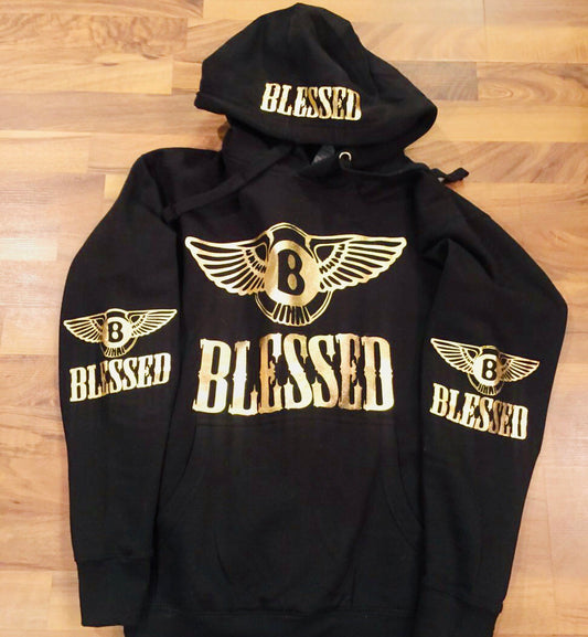 BLESSED WINGED TANK or HOODIE