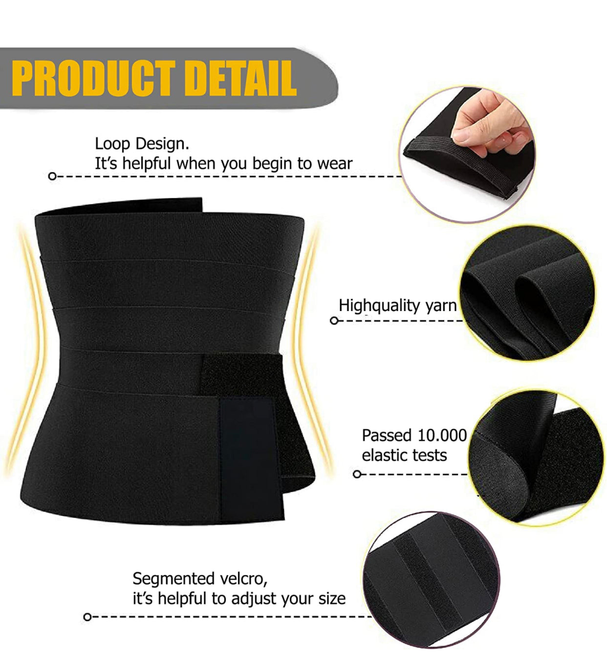 Brisha’s Bandage Budy waist trainer