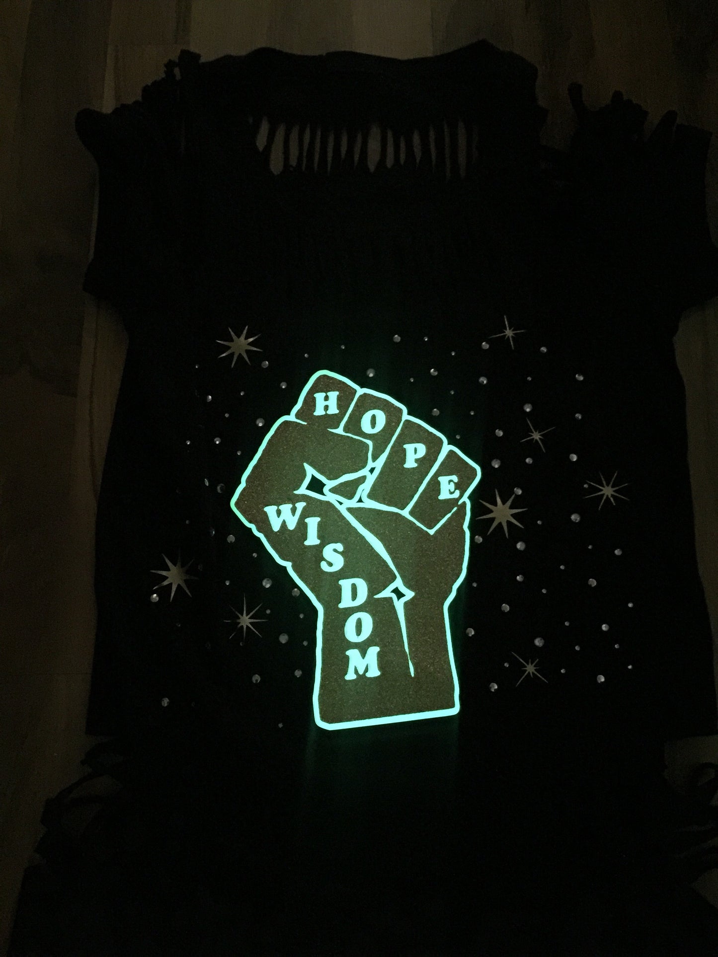 Glow in the Dark FIST UP